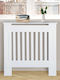 HomCom Κάλυμμα Καλοριφέρ από MDF Λευκό 78x19x81cm