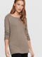 Only Damen Langarm Pullover Woodsmoke