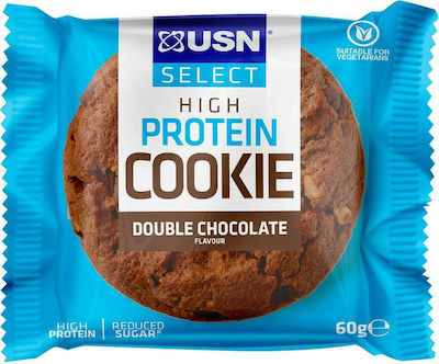 USN Biscuiți Proteine High Cu chipsuri Ciocolată dublă 1buc 60gr