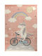 Tzikas Carpets 40115-055 Kids Rug Unicorn Roz 133x190cm Thickness 13mm