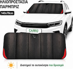 Kaver Internal Windshield Sunshade with Suction Cup Matte Double Bubble 140x70cm BGKAVDB1