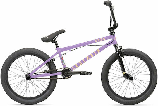 Haro Leucadia DLX 20" 2022 Μωβ Ποδήλατο BMX χωρίς Ταχύτητες