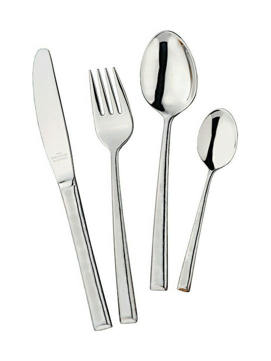 Amil Bestecke 8700 Carre Cutlery Set Stainless Silver 72pcs