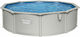 Bestway Στρογγυλή Πισίνα PVC 17430lt με Μεταλλικό Σκελετό 460x120εκ. Γκρι