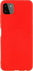 Senso Liquid Umschlag Rückseite Silikon Rot (Ga...