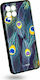 Egoboo Mat Back Cover Silicone Peacock (Realme ...