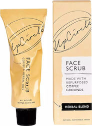 UpCircle Face Scrub Made With Repuprosed Coffee Grounds Herbal Blend 100ml