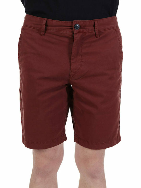 Boss Bermudă de Bărbați Chino Burgundy
