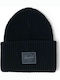 Herschel Juneau Beanie Beanie with Rib Knit in Black color