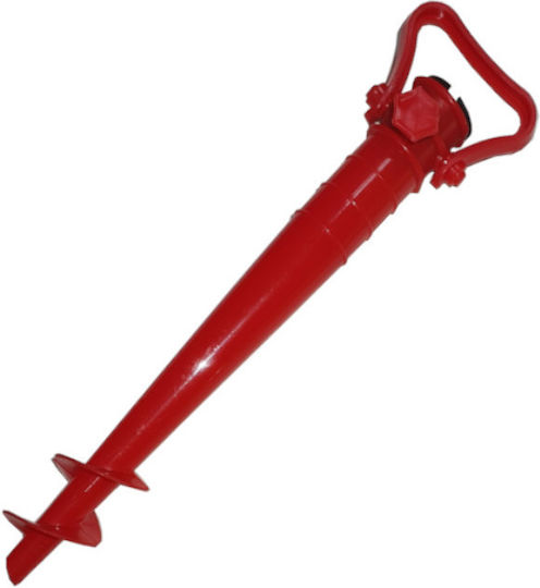 Summertiempo Umbrella Base Screwed Plastic Red