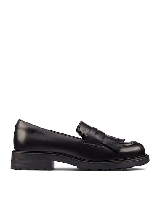Clarks Orinoco 2 Дамски Loafers в Черен Цвят