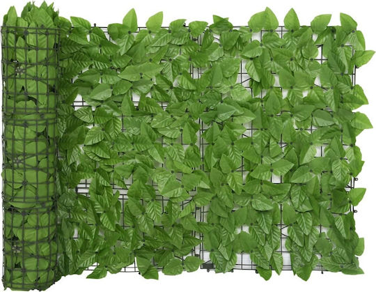 vidaXL Artificial Foliage in Roll with Green Leaves 4m x 75cm