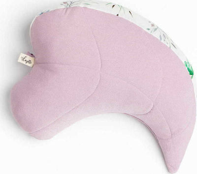 Nursing Pillow Leaf Pink 50cm