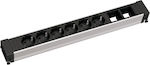 Bachmann 6-Outlet Power Strip Black