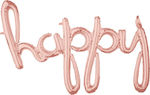 Balloon Foil Jumbo Letter Rose Gold 68cm Pink Gold