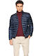 Winter Jacke Puffer Marineblau