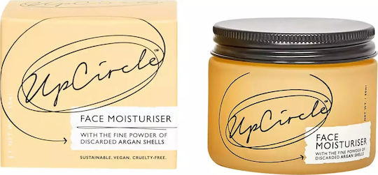 UpCircle Face Moisturiser with Argan Powder Creme Gesicht Tag mit Aloe Vera 50ml