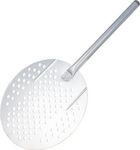 Aluminum Perforated Pizza Shovel D32cm