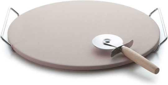 Excelsa Placă de copt Plăci de copt pentru pizza cu Suprafață din Piatră Flat 33cm