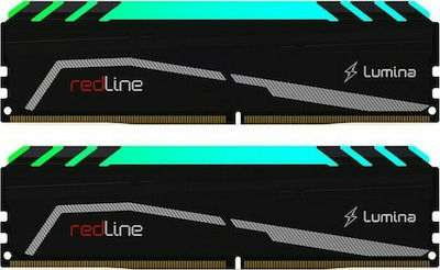 Mushkin Redline Lumina 32GB DDR4 RAM with 2 Modules (2x16GB) and 4000 Speed for Desktop