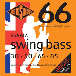 Rotosound RS66LA Swing Bass Set of Steel Strings 30 - 85