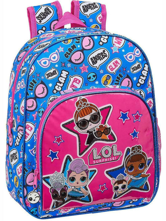 Safta LOL Surprise! Together School Bag Backpack Elementary, Elementary Multicolored 10lt