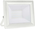 Ideal Lux Waterproof LED Floodlight 30W Natural White IP65