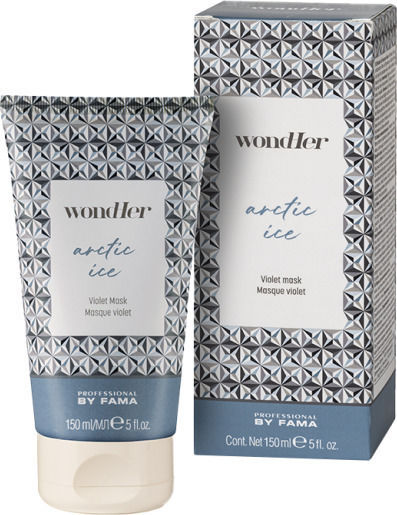 Professional by Fama wondHer Arctic Ice Violette Haarmaske für Farbschutz 150ml