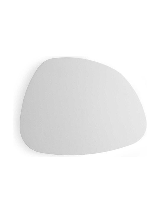 Ideal Lux Peggy ap Modern Wall Lamp with Integrated LED and Warm White Light White Width 25cm