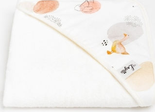 Layette Baby Bath Towel with Hooded 85x85cm