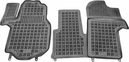 Novline Front Mats 2pcs Tray Type for Volkswagen Crafter 2017 Black