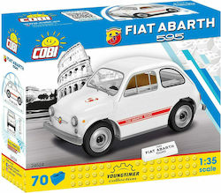 Cobi Building Block Fiat Abarth 595 for 5+ years 70pcs