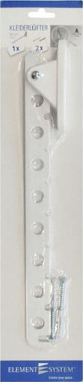 Element Μεταλλική Λευκή 8 Θέσεων 30cm