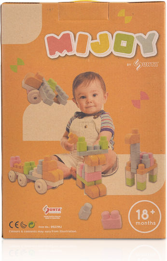 Moni Mijoy Building Blocks for 1.5+ Years 63 Pieces