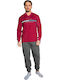 Nina Club -21 Men's Winter Pajamas Set Burgundy