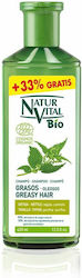 Natur Vital Bio Shampoo Greasy Hair Sampon de par 400ml Natur Vital Bio Shampoo Greasy Hair Sampon de par 400ml