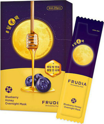 Frudia Blueberry Honey Face Moisturizing Mask Night 5ml