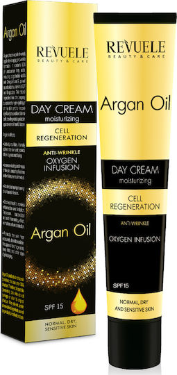 Revuele Argan Oil Creme Gesicht Tag Gefärbt und SPF15 50ml