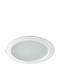 Fan Europe Panou Rotund Încastrat Panou LED 25W cu Lumină Alb Natural 23 cm