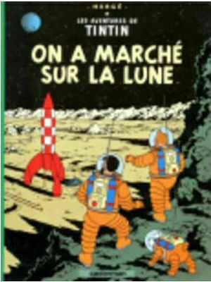 Les Aventures De Tintin 17: On A Marche Sur La Lune HC BBK