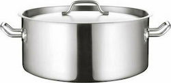 GTSA Stainless Dutch Oven Capacity 2.3lt with Diameter 20cm and Height 7.5cm.