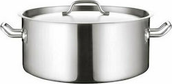 GTSA Stainless Dutch Oven Capacity 3.6lt with Diameter 24cm and Height 8cm.