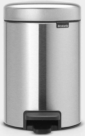 Brabantia NewIcon Inox Банята кошче 3лт Steel Matt