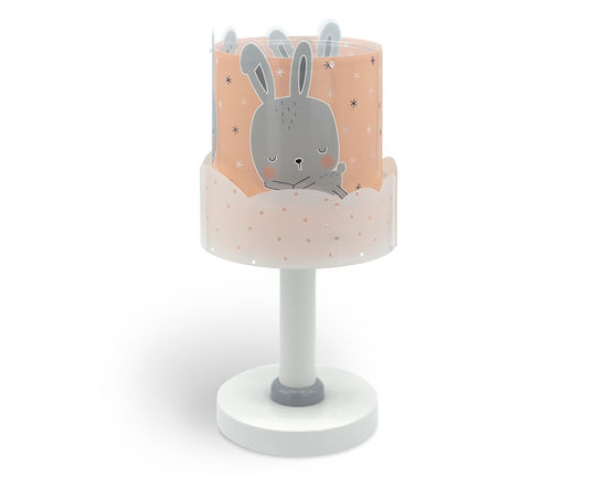 Ango LED Kinder Nachttischlampe Orange 15x15x30εκ.