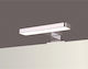 Karag Modern Wall Lamp with Integrated LED Silver Width 40cm