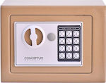 Conceptum 20E Mini Safebox Χρηματοκιβώτιο με Ψηφιακό Κλείδωμα Beige Διαστάσεων Μ31xΠ20xΥ20cm με Βάρος 5kg 105756