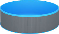 vidaXL Piscină Rotundă Gonflabilă Gri vidaXL Piscină Rotundă Gonflabilă Gri