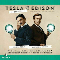 Artana Joc de Masă Tesla vs. Edison: Duel pentru 2 Jucători 14+ Ani AAX1201