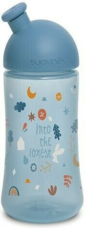 Suavinex Forest Educational Sippy Cup Plastic Blue for 12m+m+ 270ml