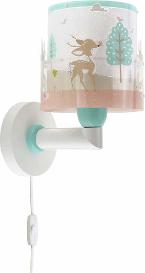 Ango Kinder Wandleuchte LED Kunststoff Loving Deer